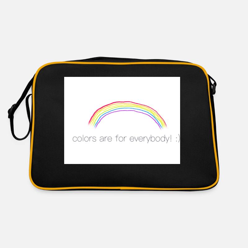 Rainbow Retro Tasche