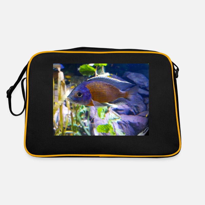 Copadichromis borleyi Buntbarsch Retro Tasche