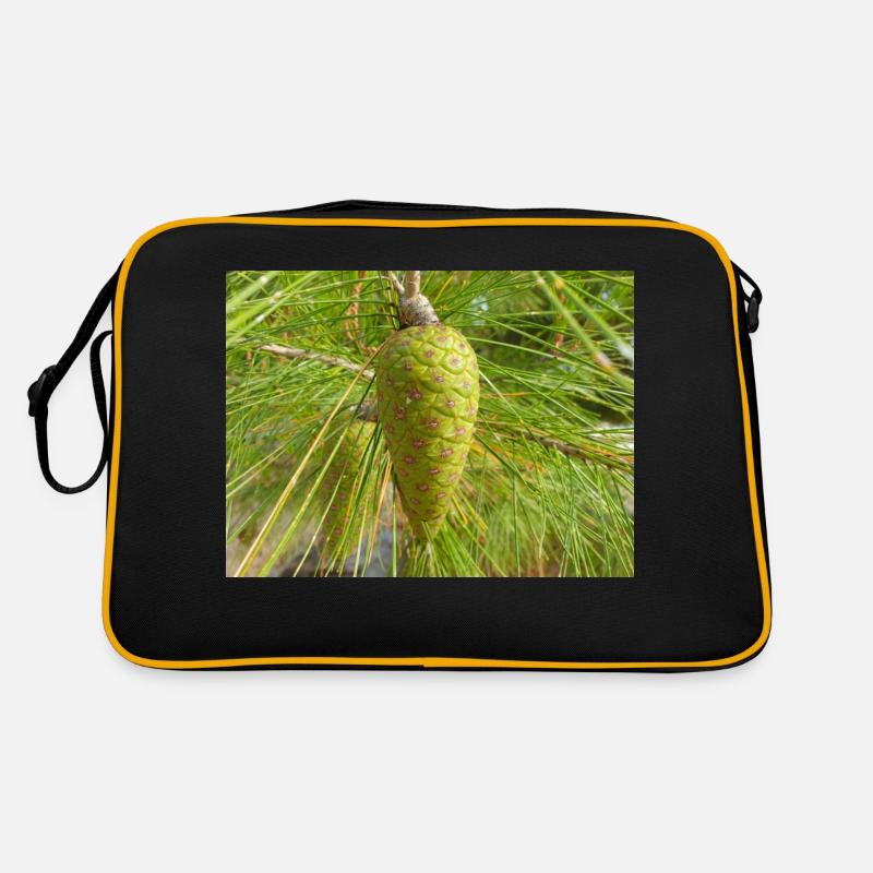 Aleppo pine also Jerusalem pine Aleppo-Kiefer Retro Bag