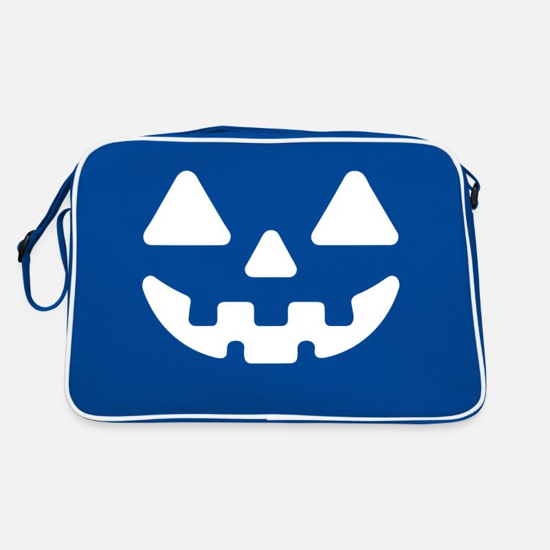 Jack o Lantern Pumpkin Face Retro Bag