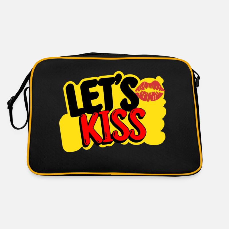 Embrassons-nous : parce qu’il y a de l’amour dans l’air ! Sac Retro
