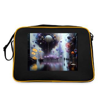 Journey by Actarus #15 - Retro Bag - black/gold - Back