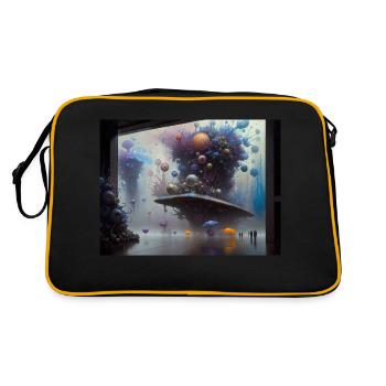 Journey in Actarus #20 - Retro Bag - black/gold - Back