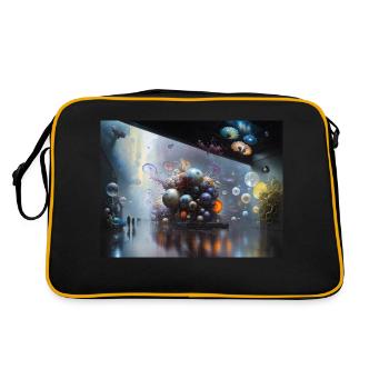 Journey by Actarus #22 - Retro Bag - black/gold - Back