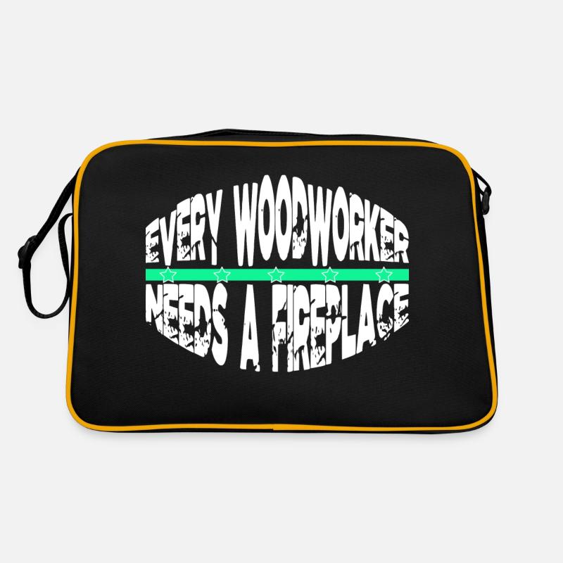 Exploitation forestière bûcheron charpentier drôle T-shirts blagues Sac Retro