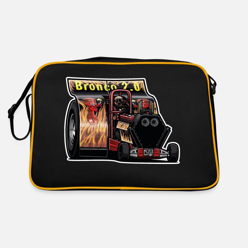 Tractor Pulling // Illustration Retro Tasche