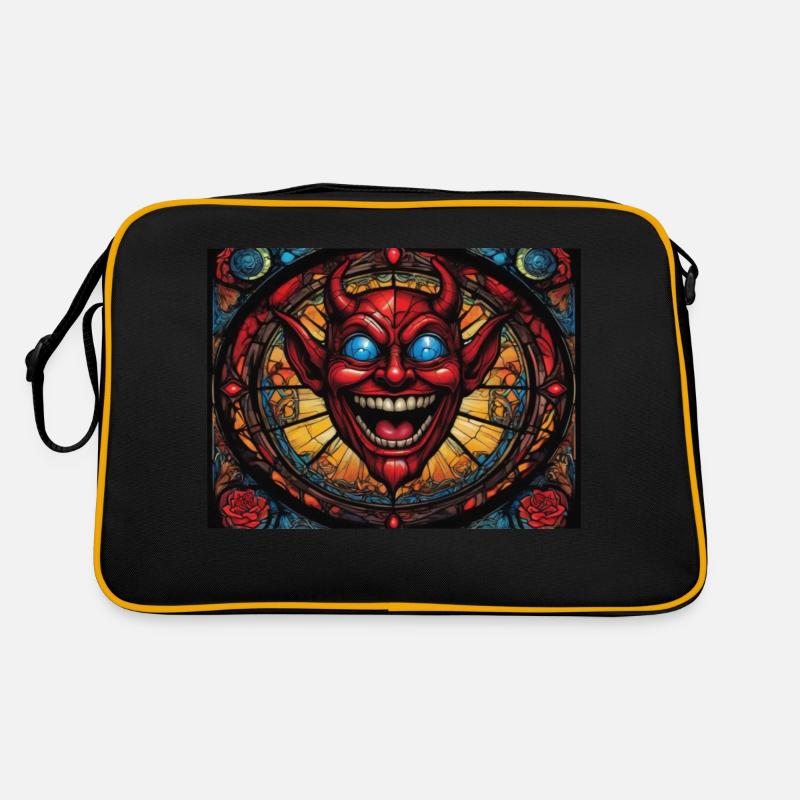 Red Head Devil Retro Bag