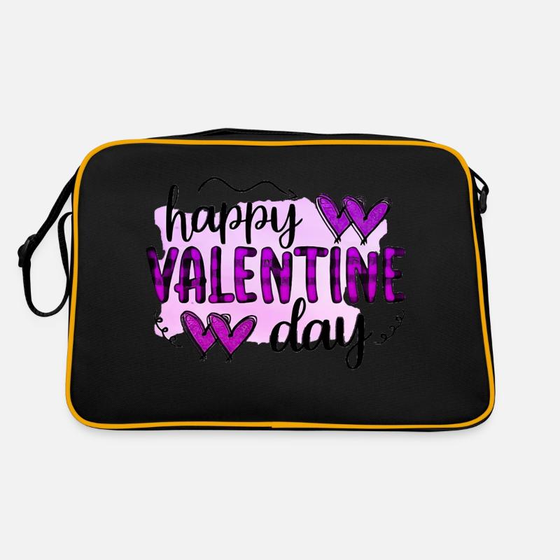 Aimez-moi la Saint-Valentin Joyeux Valentin Saint-Valentin Sac Retro