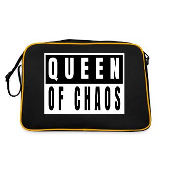 obama birthday bday barber hair gift equal rights - Retro Tasche - Schwarz/Gold - Hinten