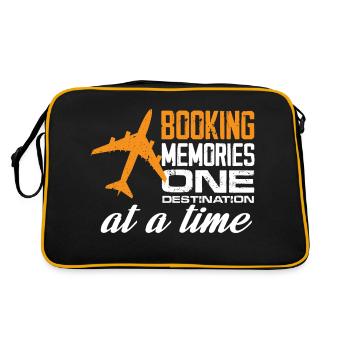 Réserver des souvenirs Une destination à un voyage dans le temps - Sac Retro - noir/or - Dos