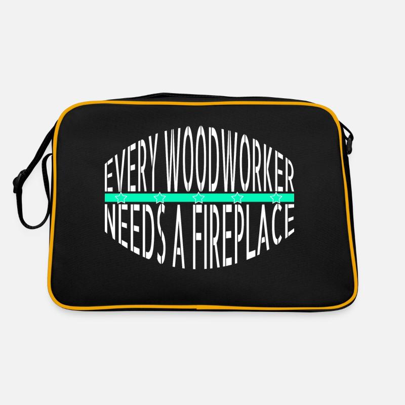 Job Union Carpenter Cabinetmaker Axes Retro Bag