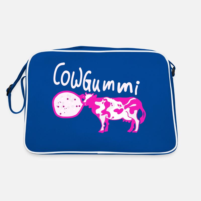 Cow Chewing Gum Cows Retro Bag