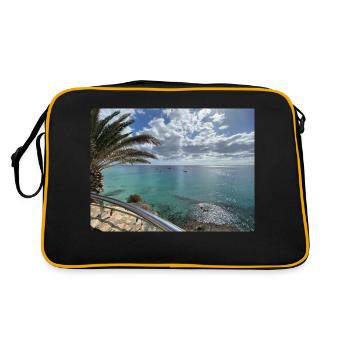 DjNunoKa Design - Prospect of success - Retro Bag - black/gold - Back