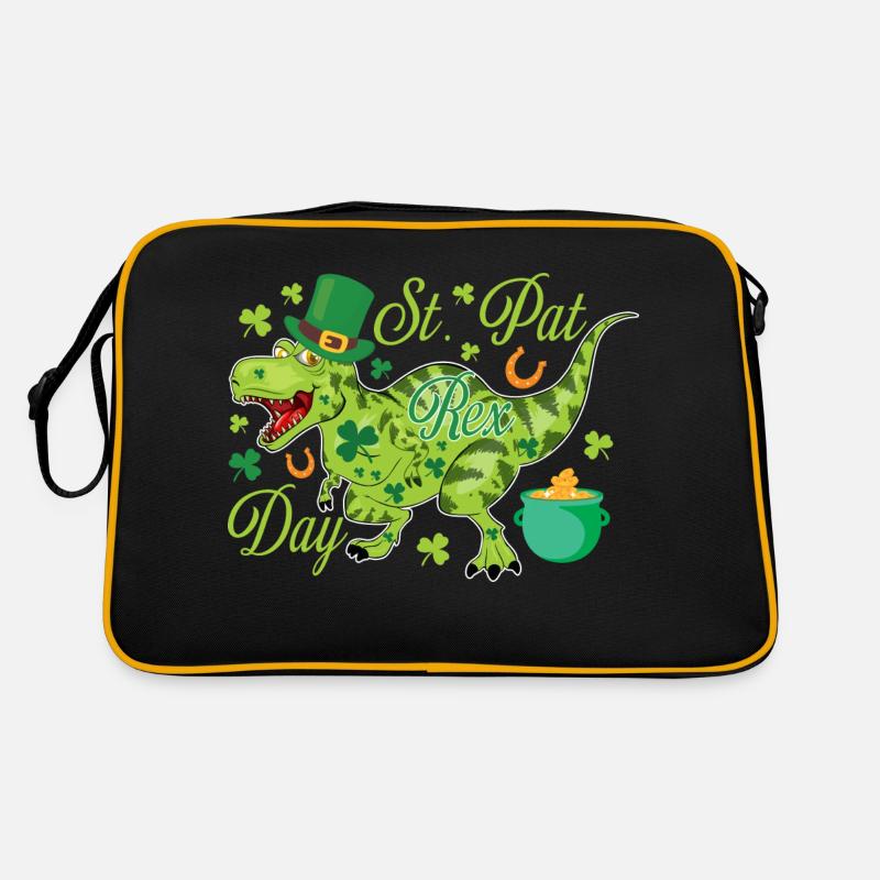 T-Rex de la Saint-Patrick Sac Retro