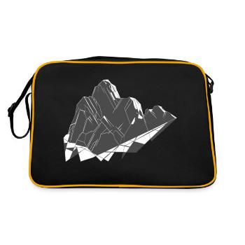 Moucherolle - Sac Retro - noir/or - Dos
