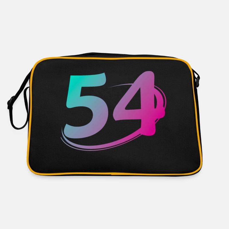 Number 54 multicolor Retro Bag