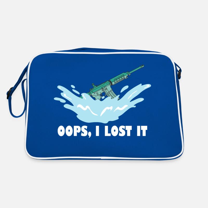 oops I lost it Design for a guns fan Retro Tasche
