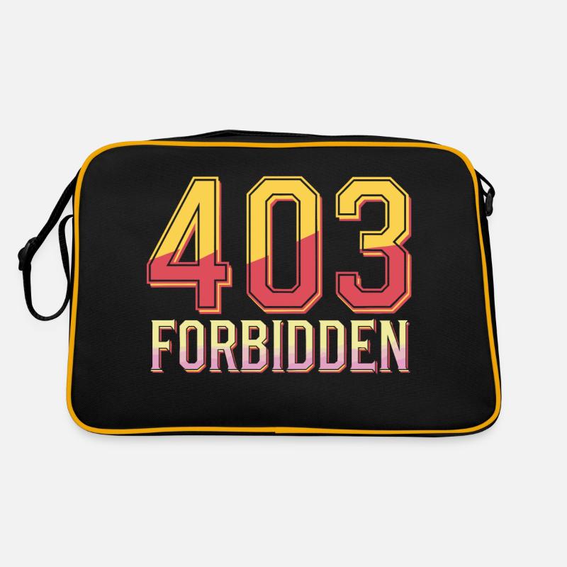 404 Forbidden Sac Retro