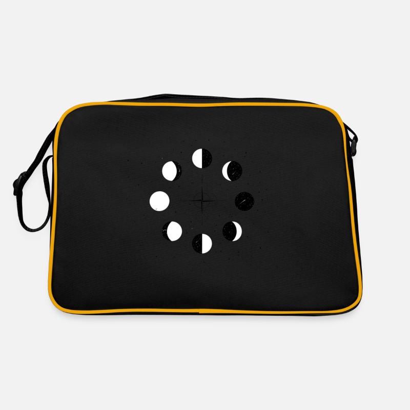 Moon Circle Retro Tasche