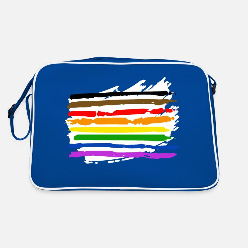 Drapeau de la fierté Plus d’art Sac Retro