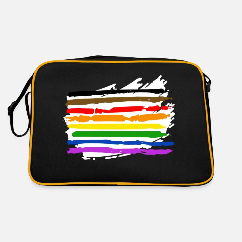 Drapeau de la fierté Plus d’art Sac Retro