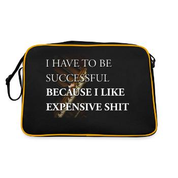 Success & Luxury - Motivation d’entreprise Succès - Sac Retro - noir/or - Dos