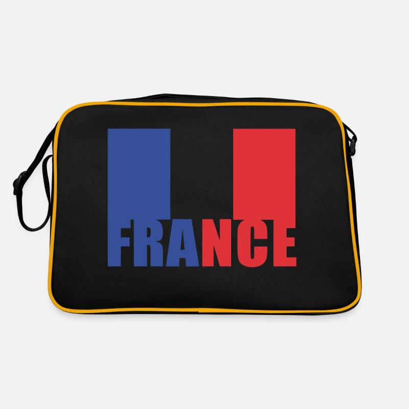 Drapeau français Sac Retro