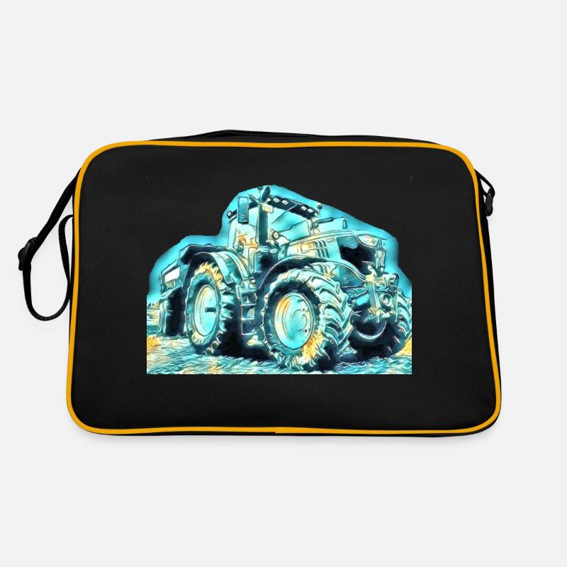 Tractor - Retro Bag - black/gold