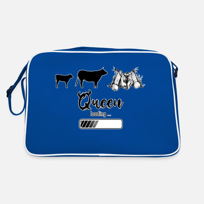Herens cow, eringer, queen loading Retro Bag