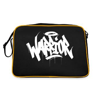 warrior - Sac Retro - noir/or - Dos