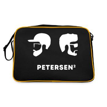 Petersen - Sac Retro - noir/or - Dos