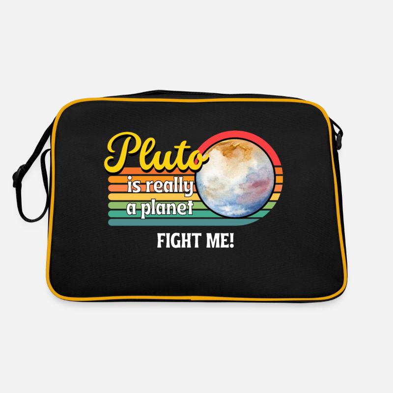 Faisons de Pluton une planète à nouveau - c’est ce qu’est Pluton. Sac Retro