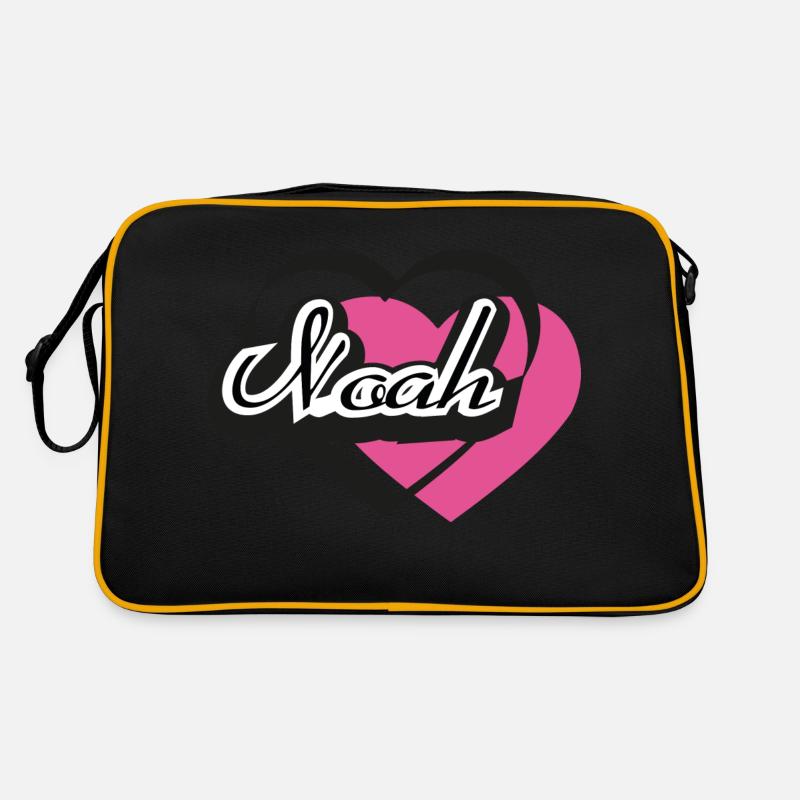 Name Noah Retro Tasche