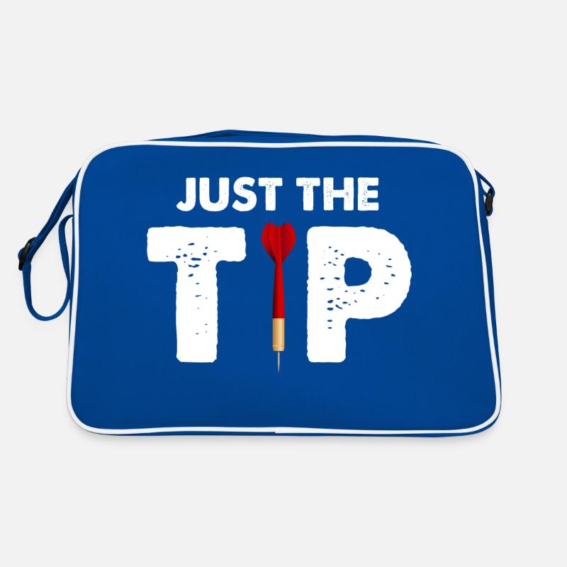 just the tip Design for a dart enthusiast Retro Bag