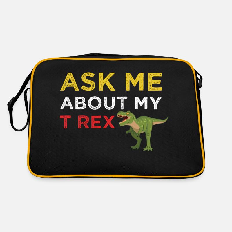 Dinosaurs 4 Retro Tasche