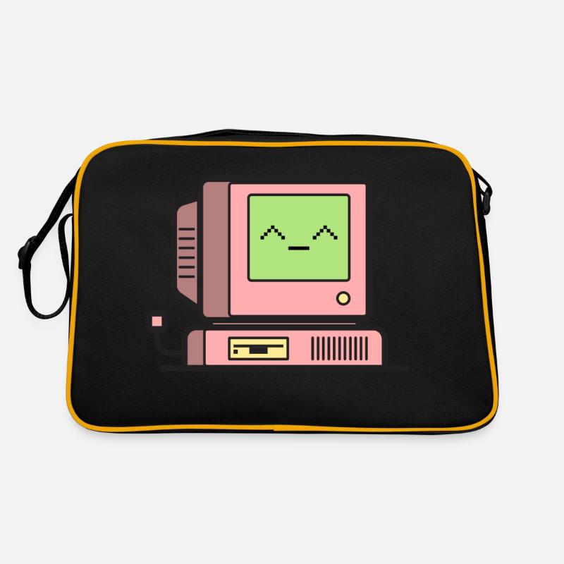 Happy Retro Computer Retro Tasche