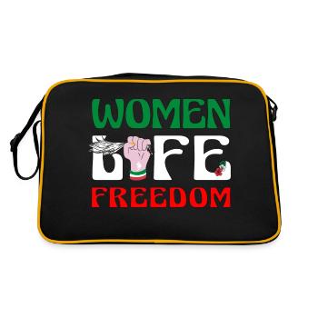 Cute Iranian Women - Women Life Freedom - Sac Retro - noir/or - Dos