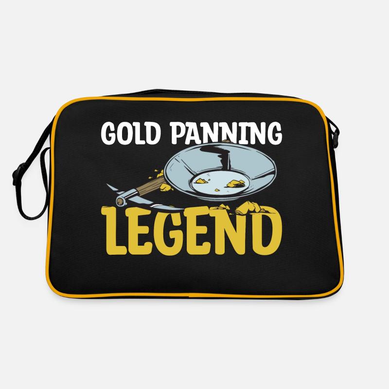 Cadeau Gold Panning Legend Sac Retro