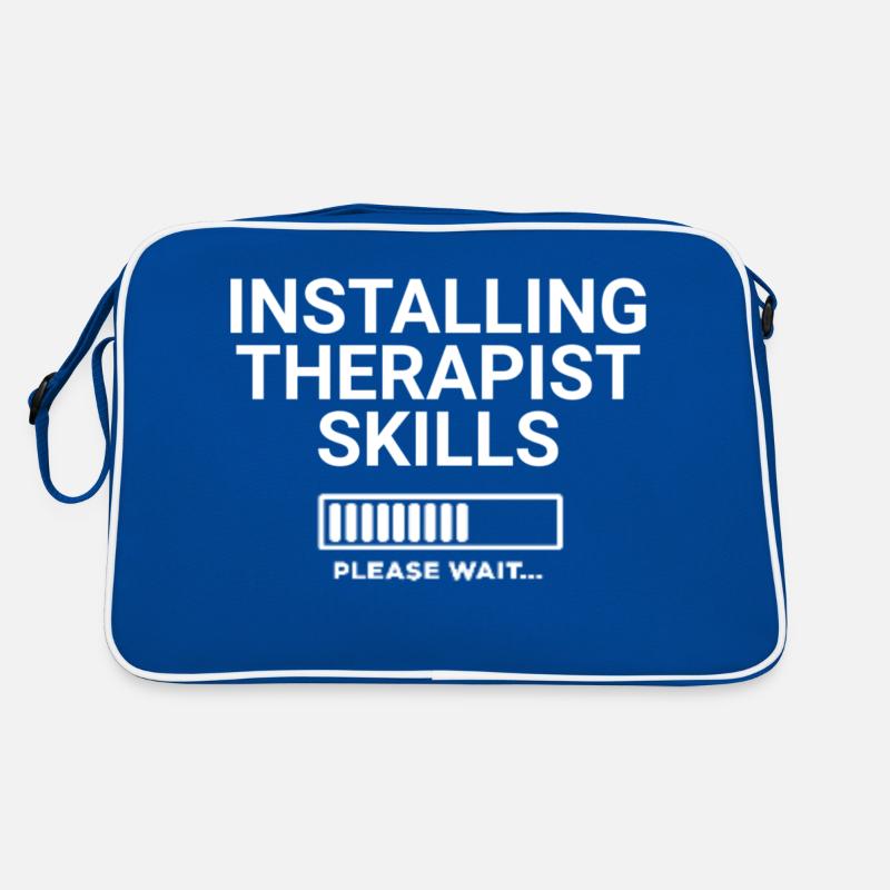Installing Therapist Skills Please Wait Retro Bag