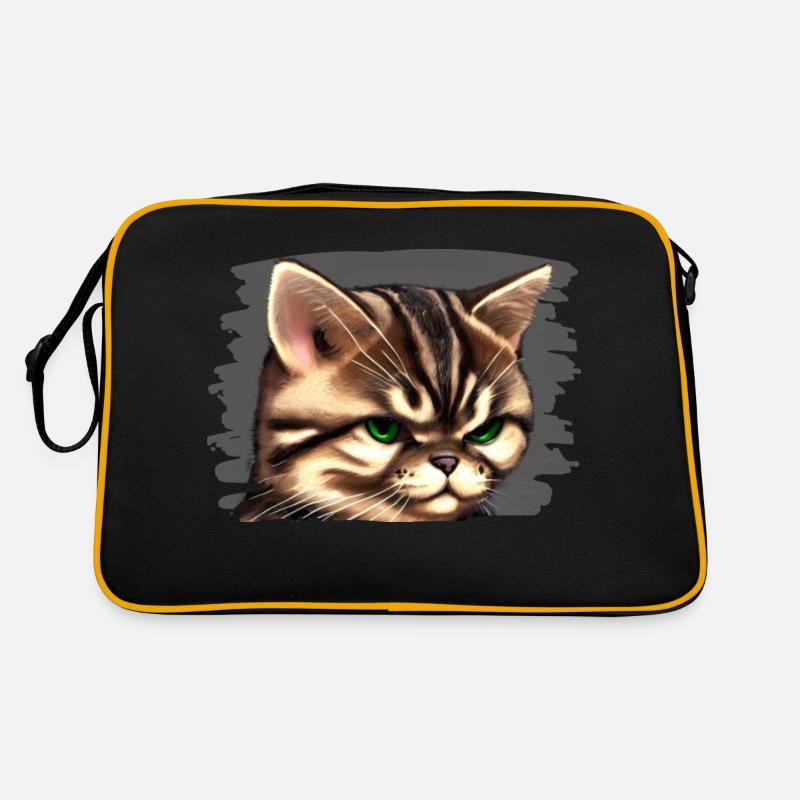 Visage de chat Sac Retro