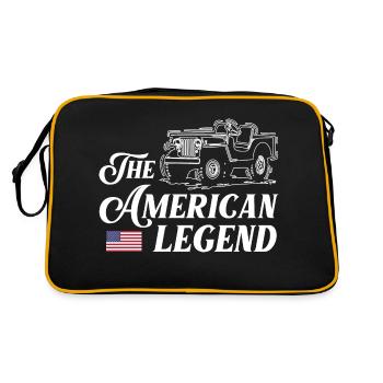 JeepsThe American Legend - Retro Bag - black/gold - Back
