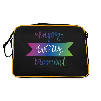 Moments of life - Retro Bag - black/gold - Back