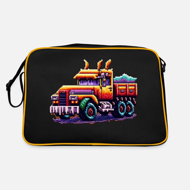 Pixel Truck Nr. 2 Retro Tasche