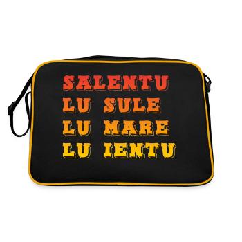 Salentu - Lu sule Lu mare lu ientu - Sac Retro - noir/or - Dos