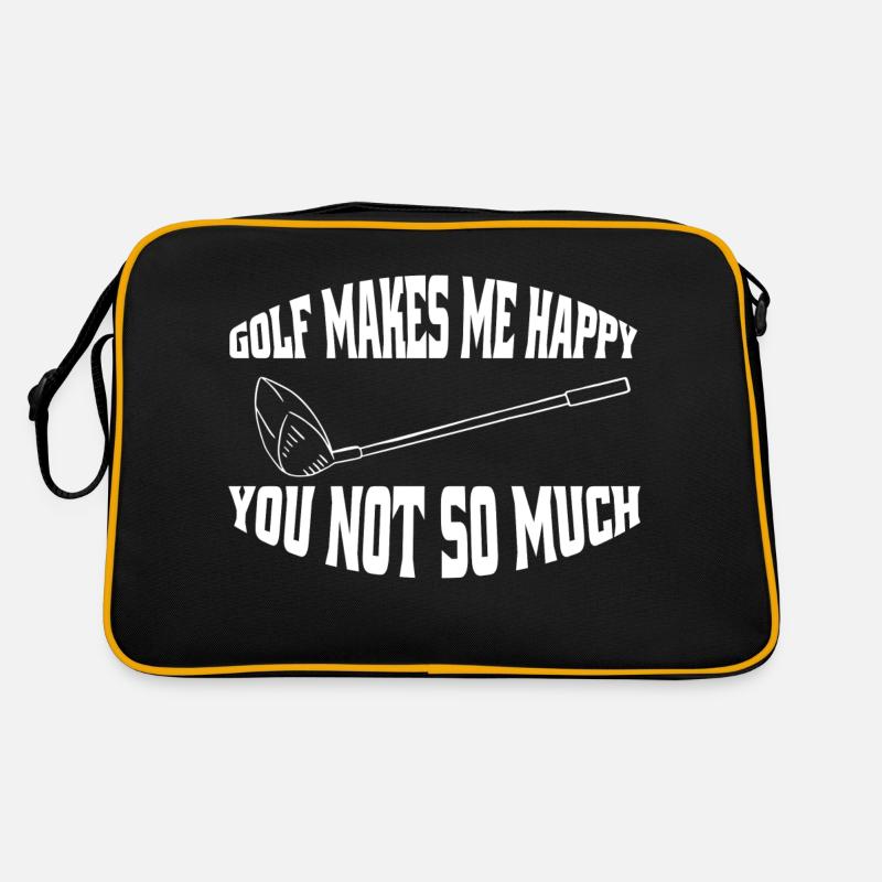 Golfer Golf Club Golf Course Golf Retro Bag