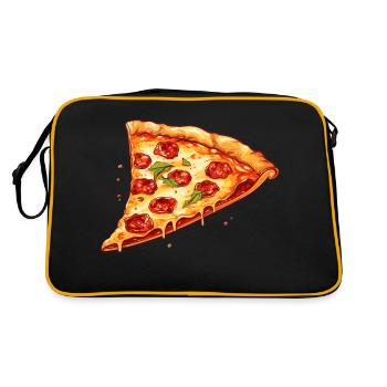 Pizza - Sac Retro - noir/or - Dos
