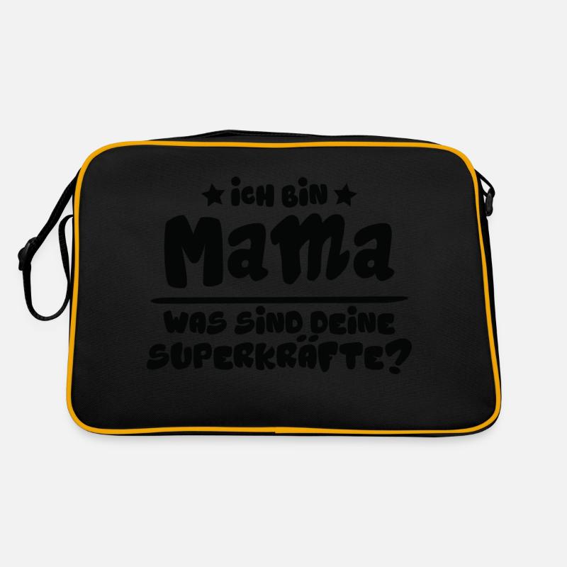 Mutter Spruch Geschenk Mama Muttertag Retro Tasche