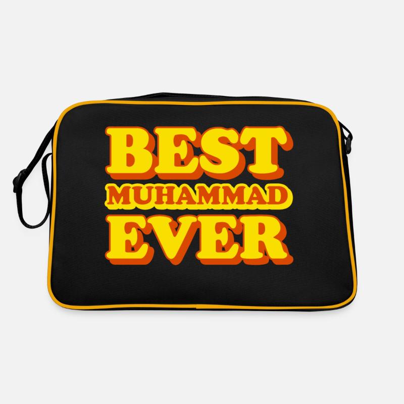 Muhammad First name Funny gift Retro Bag