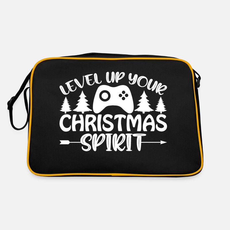 Level up Christmas Retro Tasche