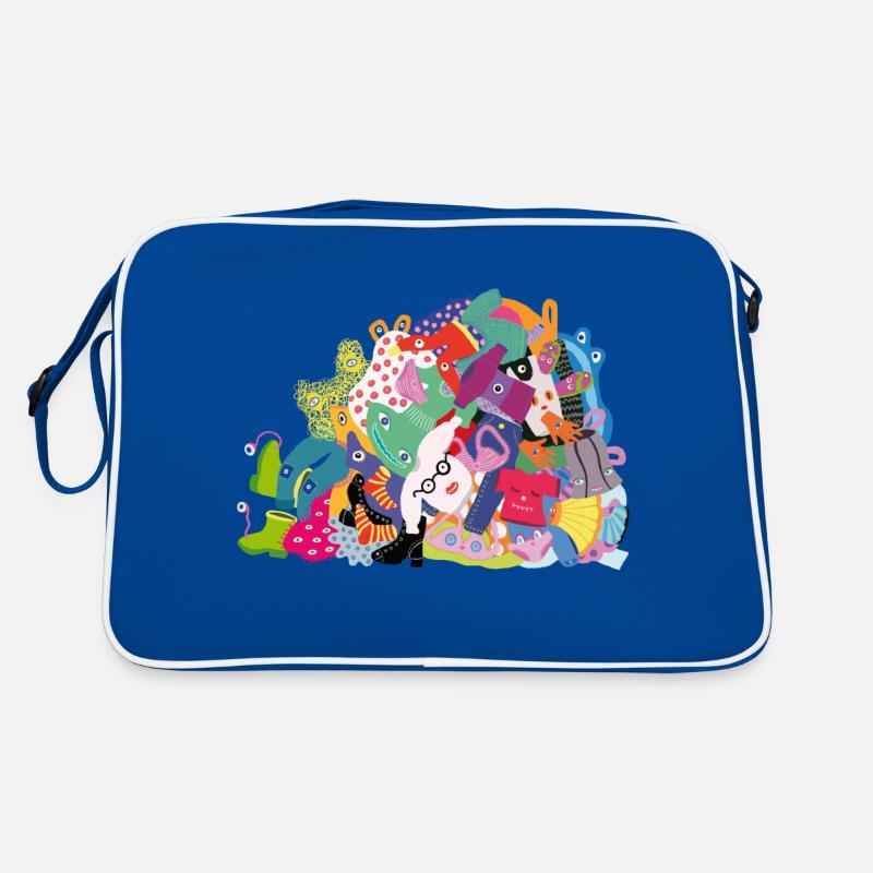 Cute Laundry Retro Bag